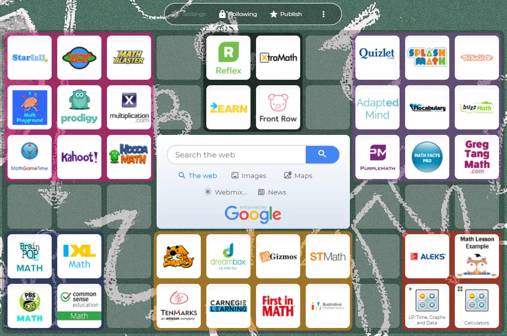 Game Webmix - - Symbaloo Library