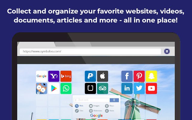 All your favorite websites are accessible at any time